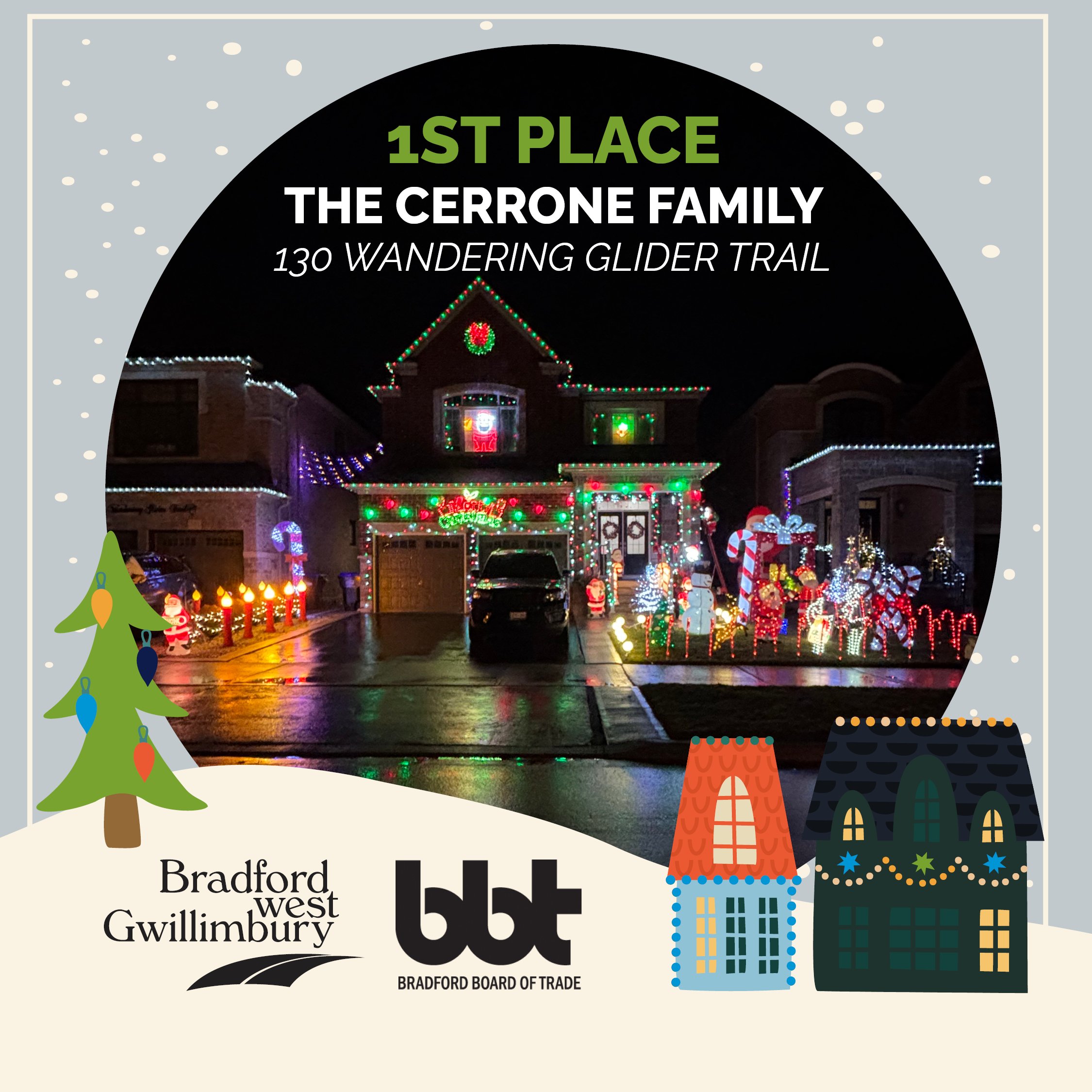 1st Place Winner - The Cerrone Family