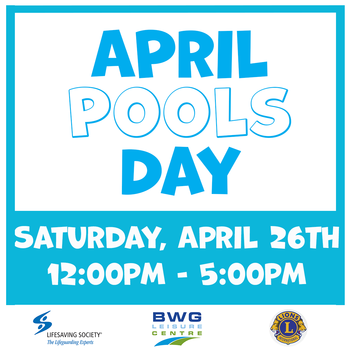 April Pools Day Save the Date