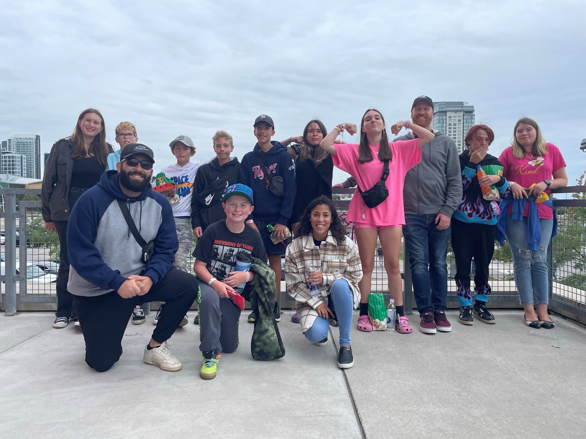 Youth smiling at an Argos game