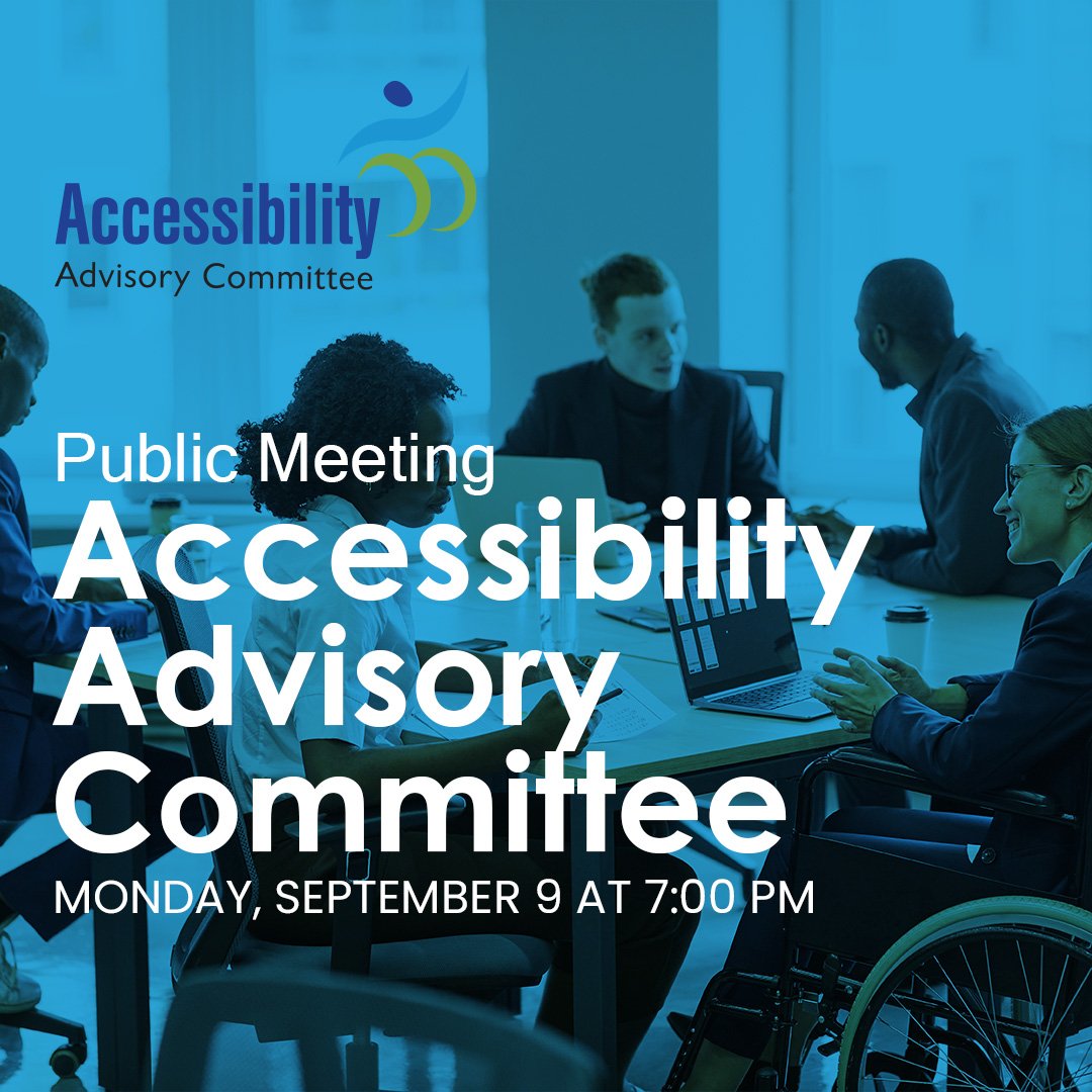 Image of workers with accessibility needs meeting at work