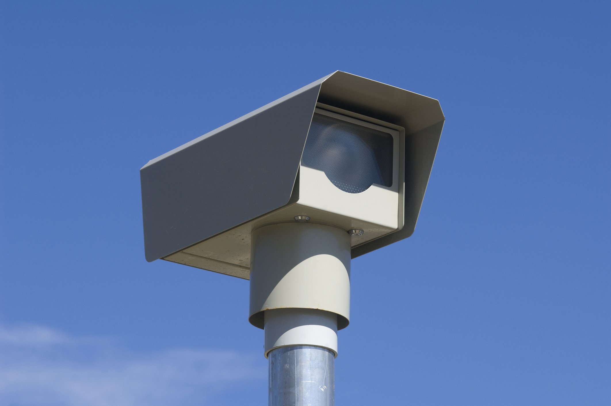 Image of automated speed enforcement camera