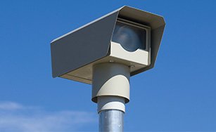 Image of automated speed enforcement camera